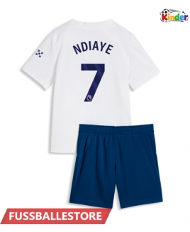 Günstige Manchester City Iliman Ndiaye #7 3rd trikot Kinder 2026-27 Kurzarm (+ Kurze Hosen)
